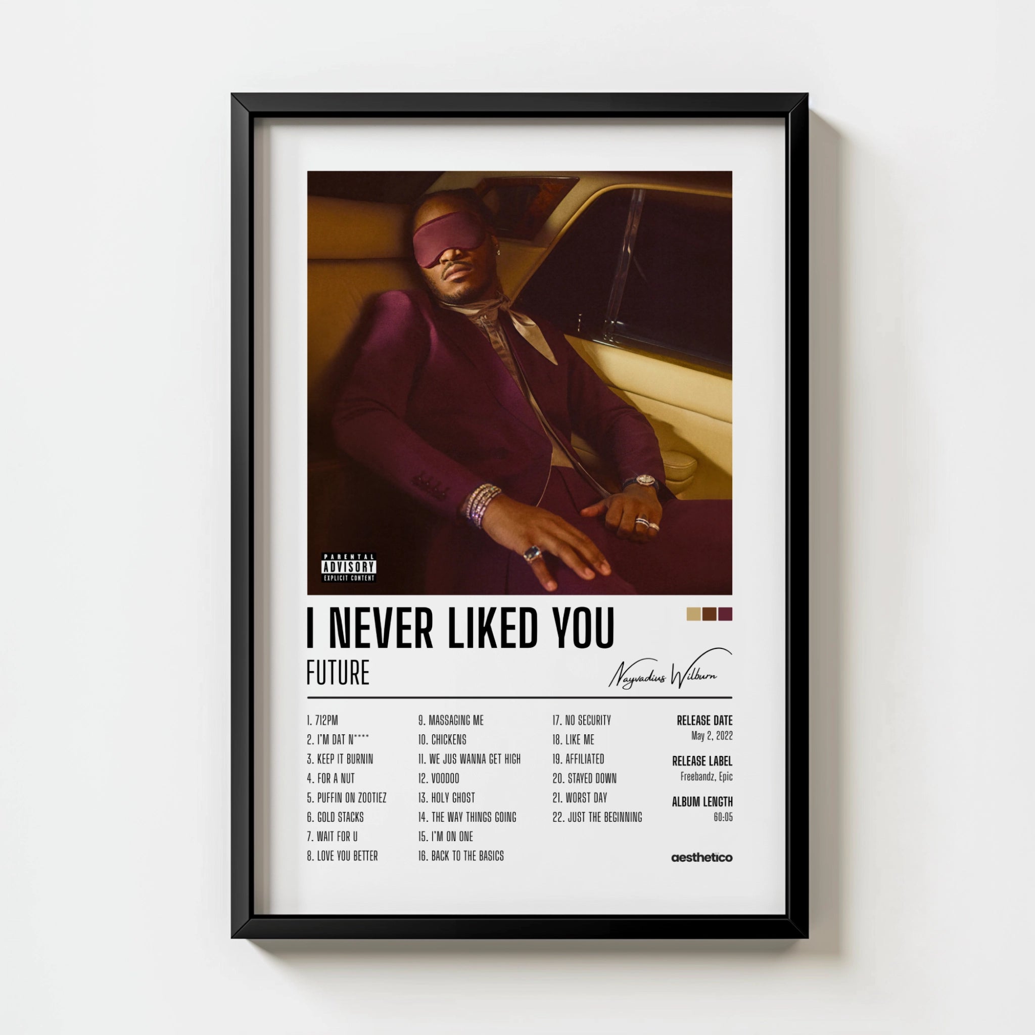 I NEVER LIKED YOU